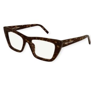 Saint Laurent SL 276 MICA OPT- 004 Havana/Transparent Eyeglasses